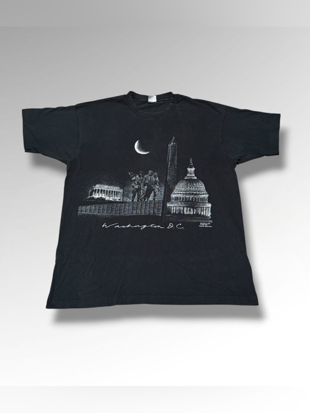 Vintage Washington DC 1984 Capital Novel Tee